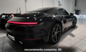 Oscuramento vetri auto roma porsche carrera cabrio